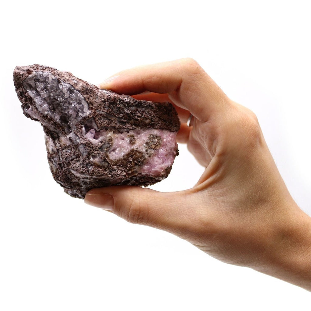 Campioni Minerali - Calcite Cobaltica (25 pezzi ca.) - Aureth