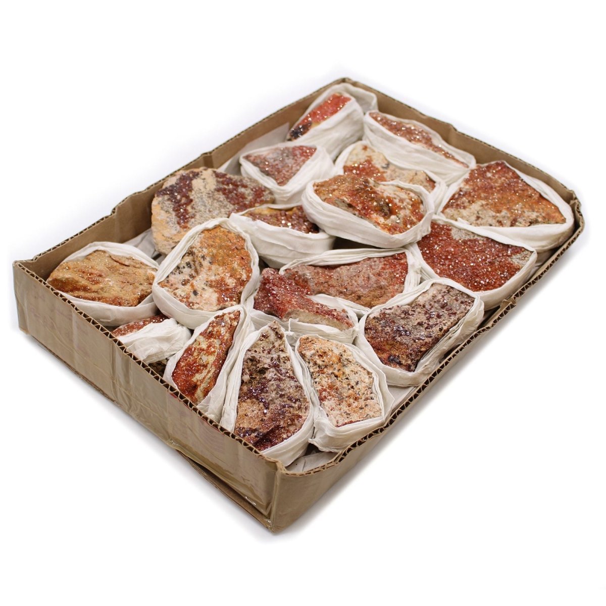 Campioni Minerali Vanadinite (circa 20 pezzi) - Aureth