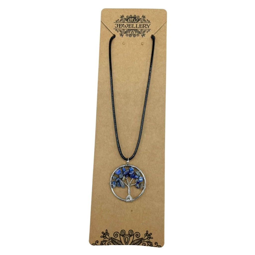 Ciondolo Albero della Vita - Sodalite - Aureth