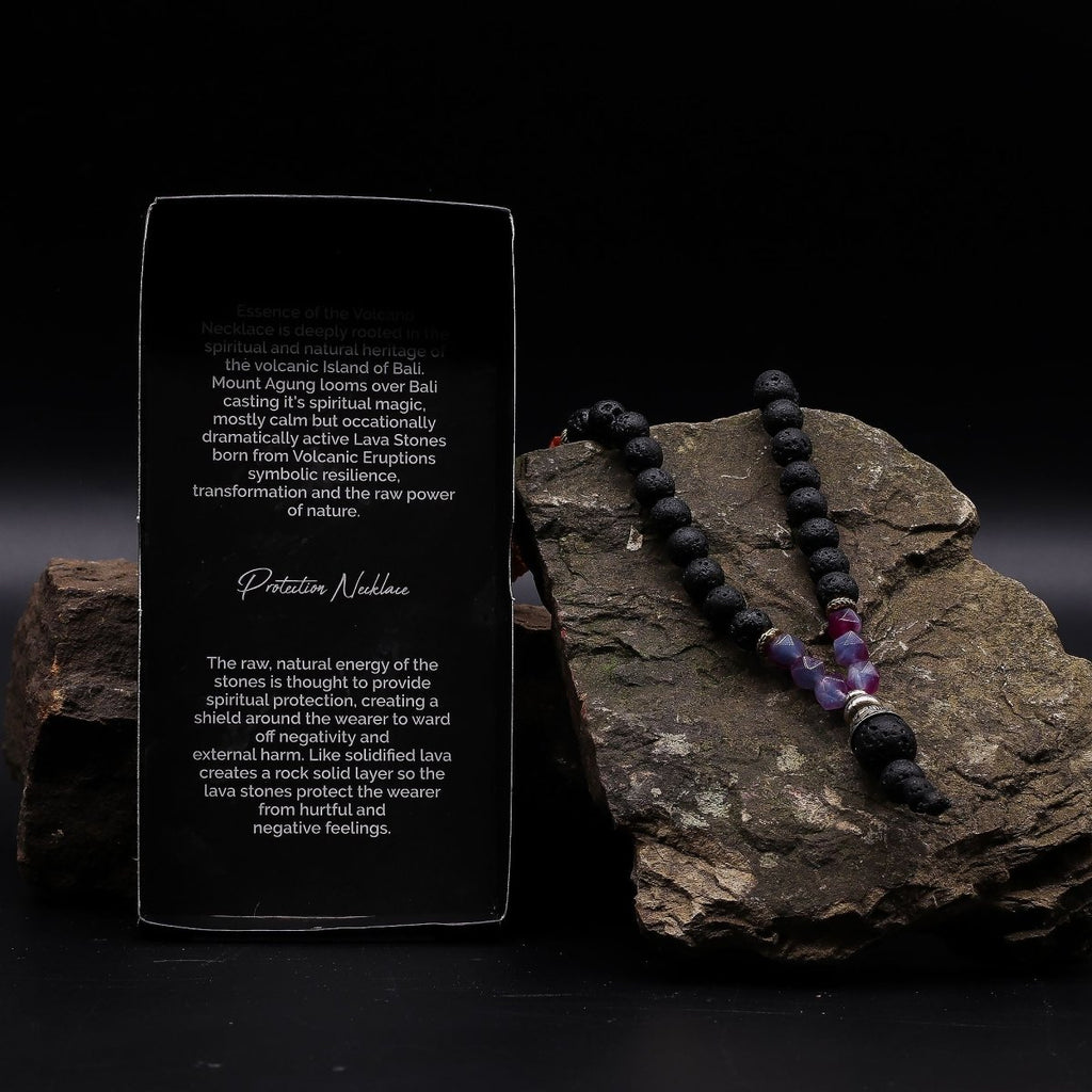 Collana Essenza del Vulcano - Abbraccio Oscuro - Aureth