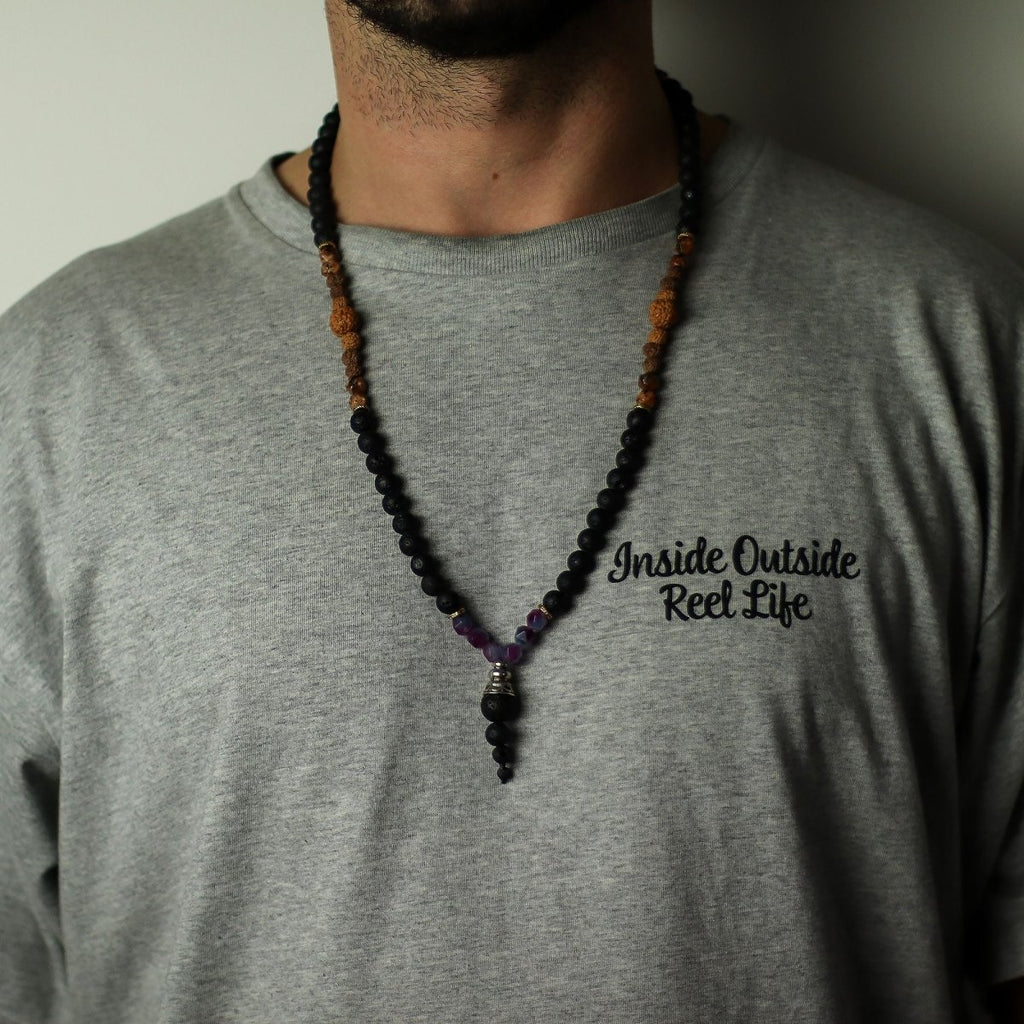 Collana Essenza del Vulcano - Abbraccio Oscuro - Aureth