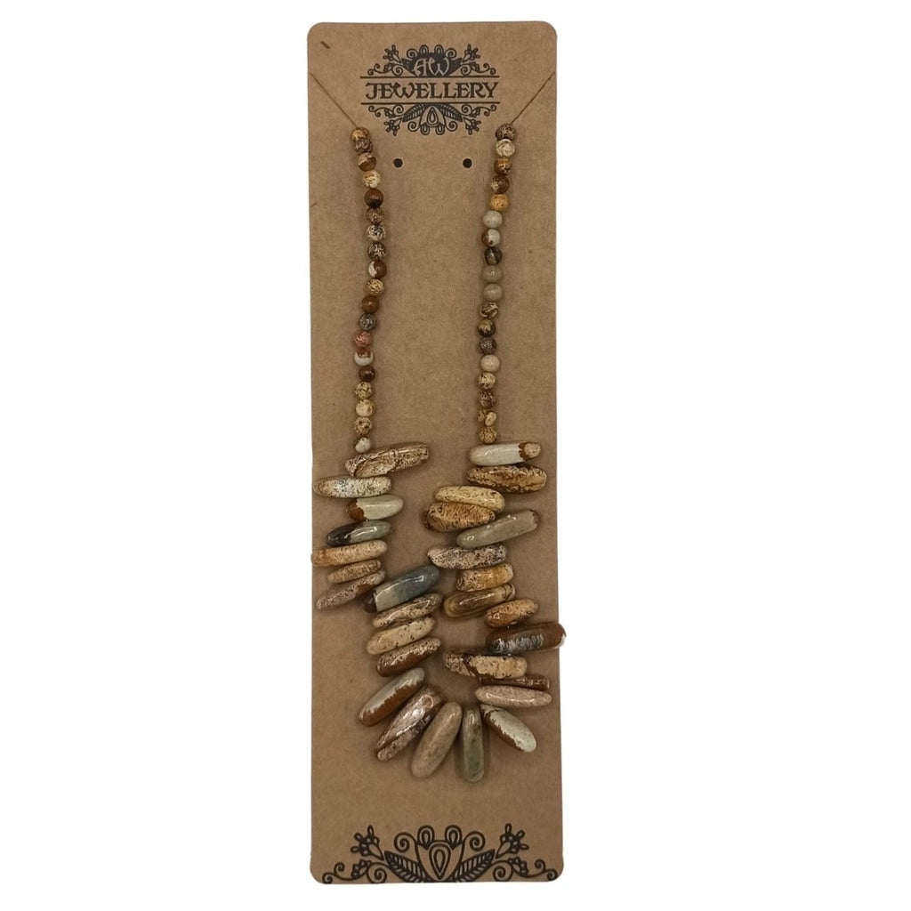Collana Gemma Longstone - Map Stone - Aureth