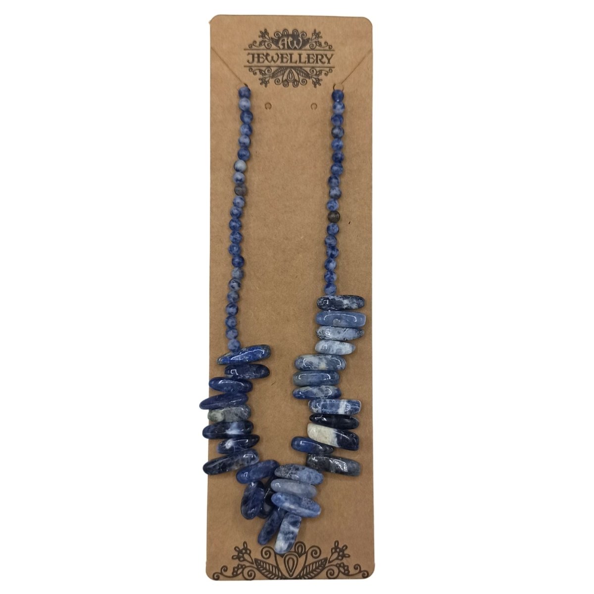 Collana Gemma Longstone - Sodalite - Aureth