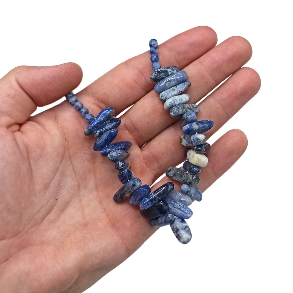 Collana Gemma Longstone - Sodalite - Aureth