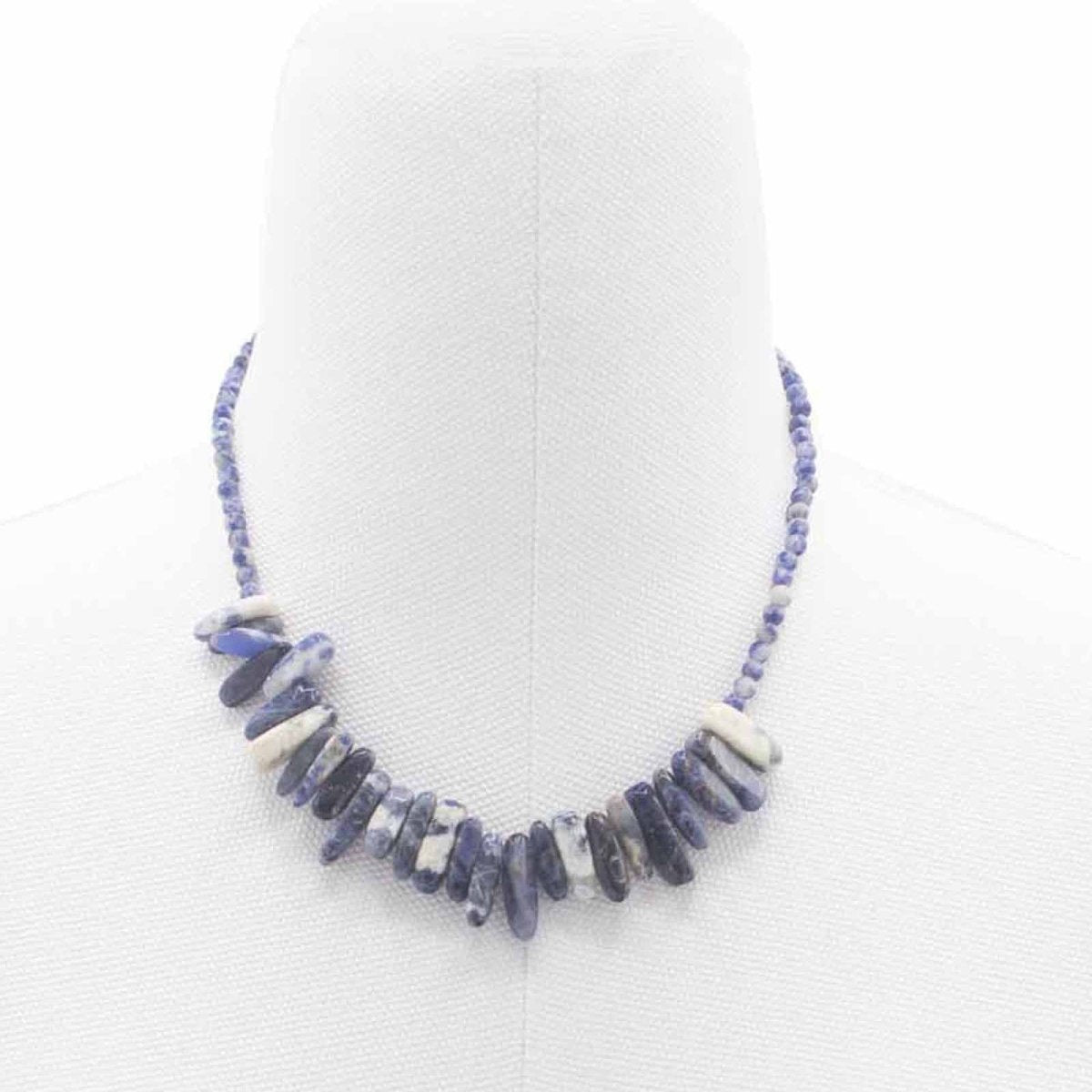Collana Gemma Longstone - Sodalite - Aureth