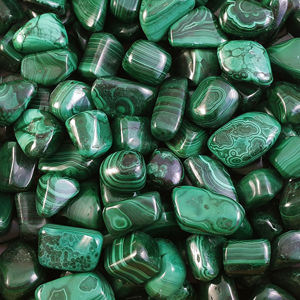 Confezione 18 Pietre XL - Malachite - Aureth