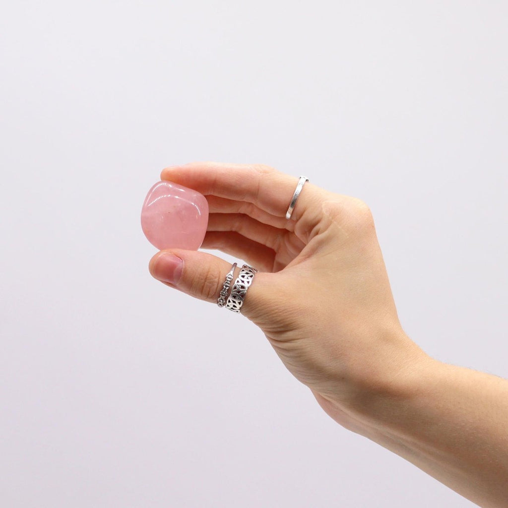 Confezione 18 Pietre XL - Quarzo Rosa Grade P - Aureth