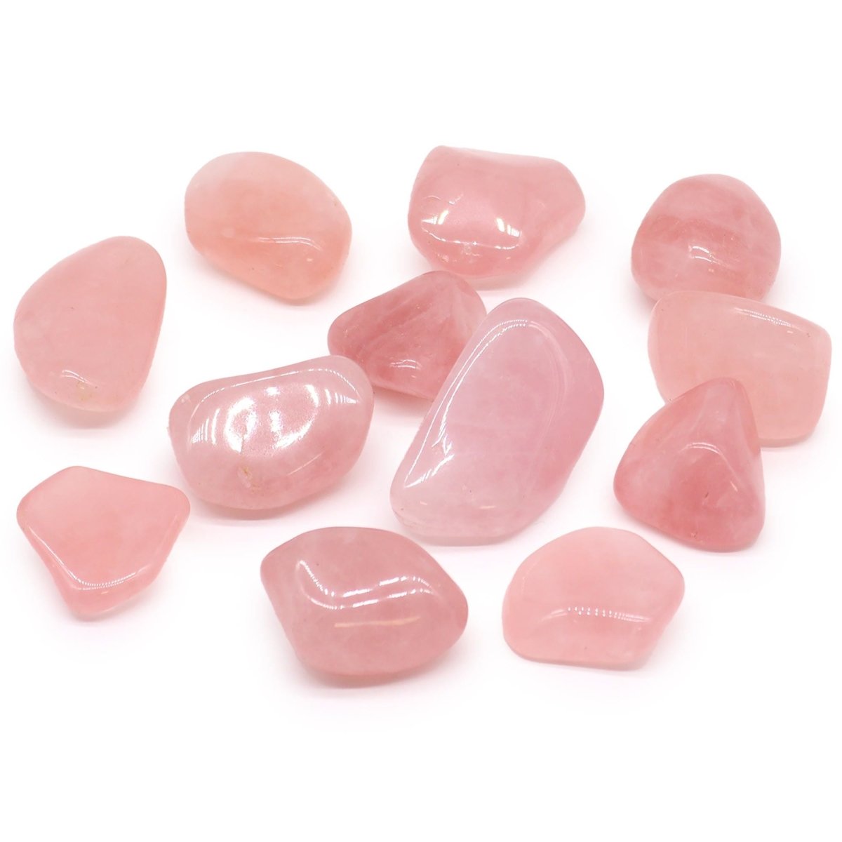 Confezione 18 Pietre XL - Quarzo Rosa Grade P - Aureth