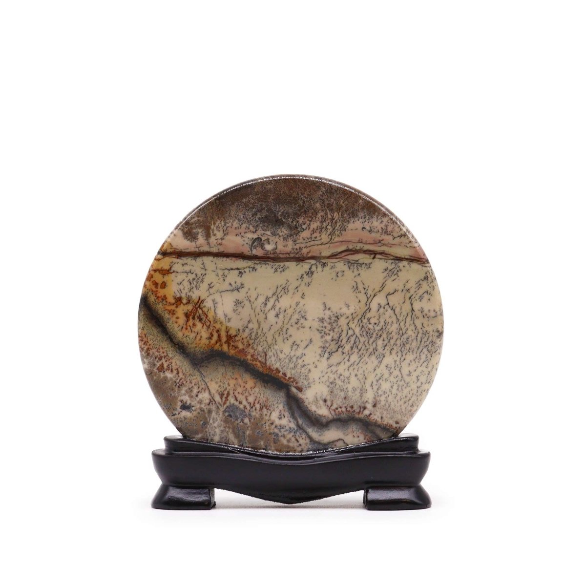 Disco Pietra Guohua 100mm Arte Naturale - Aureth