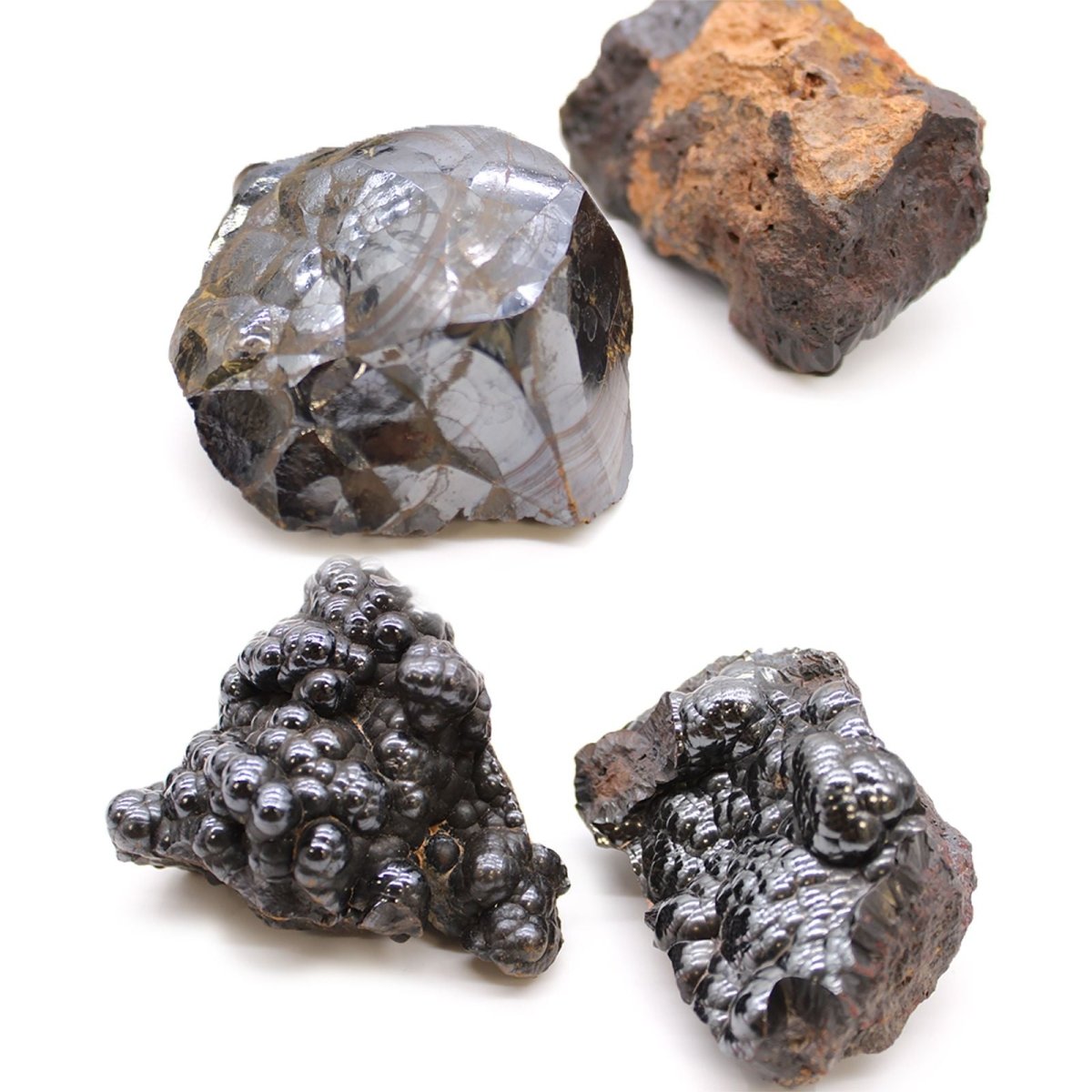 Ematite Naturale - Set di 20 Campioni Minerali - Aureth