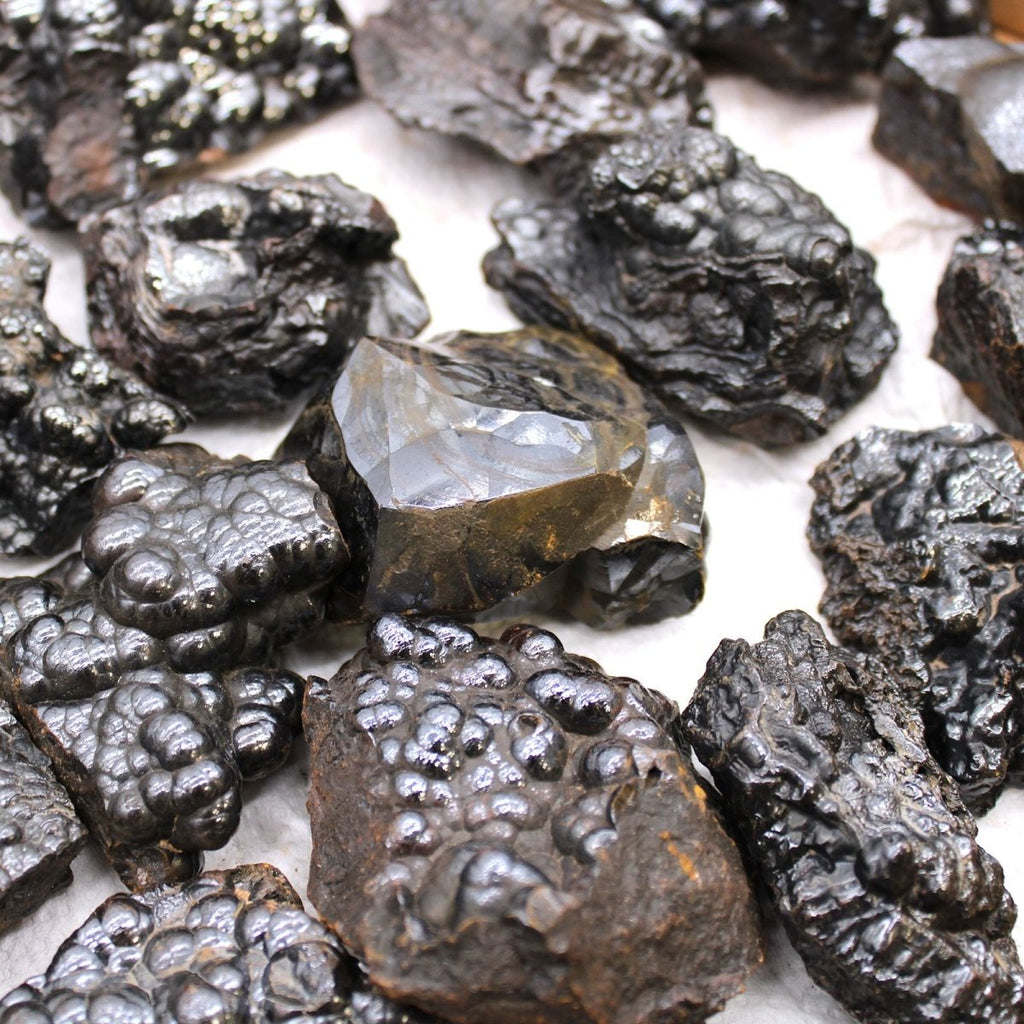 Ematite Naturale - Set di 20 Campioni Minerali - Aureth