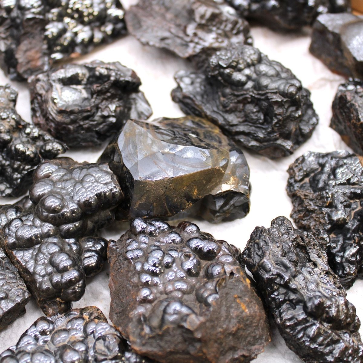 Ematite Naturale - Set di 20 Campioni Minerali - Aureth