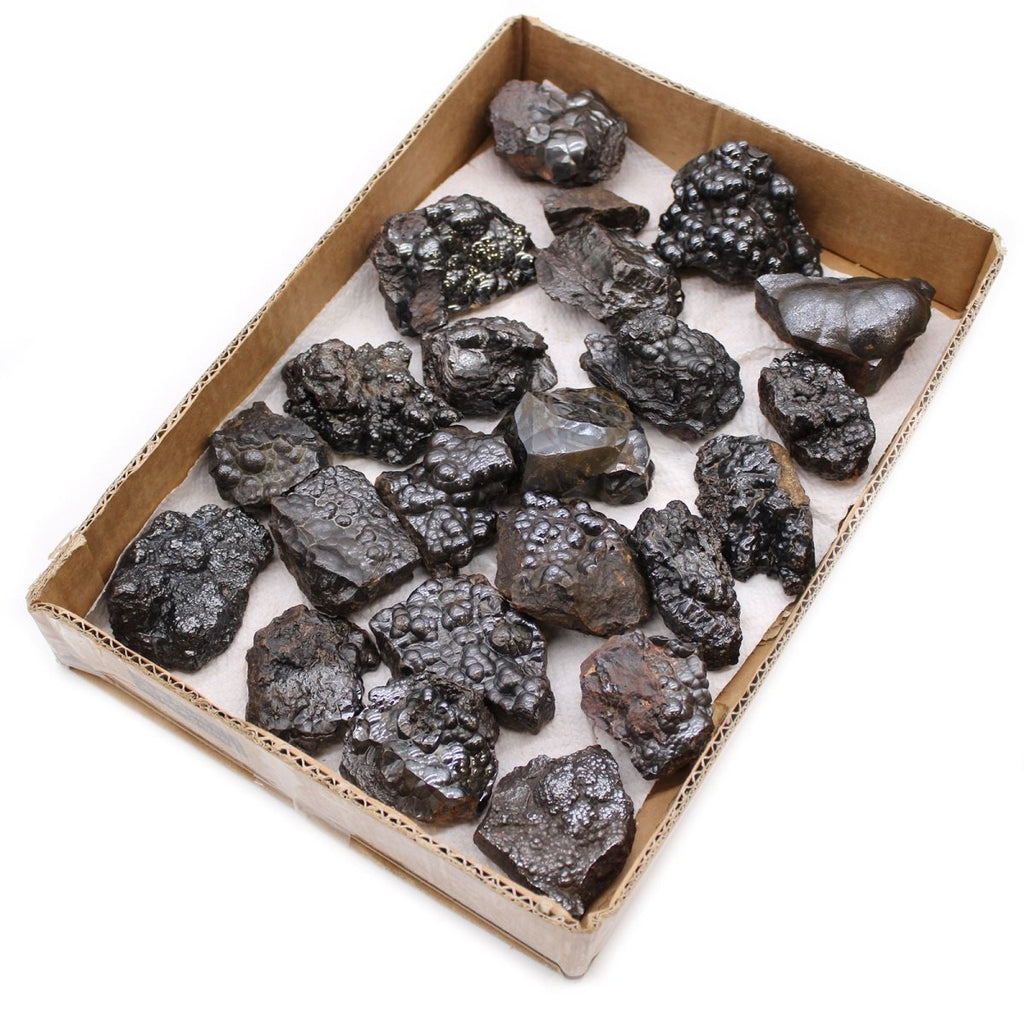 Ematite Naturale - Set di 20 Campioni Minerali - Aureth