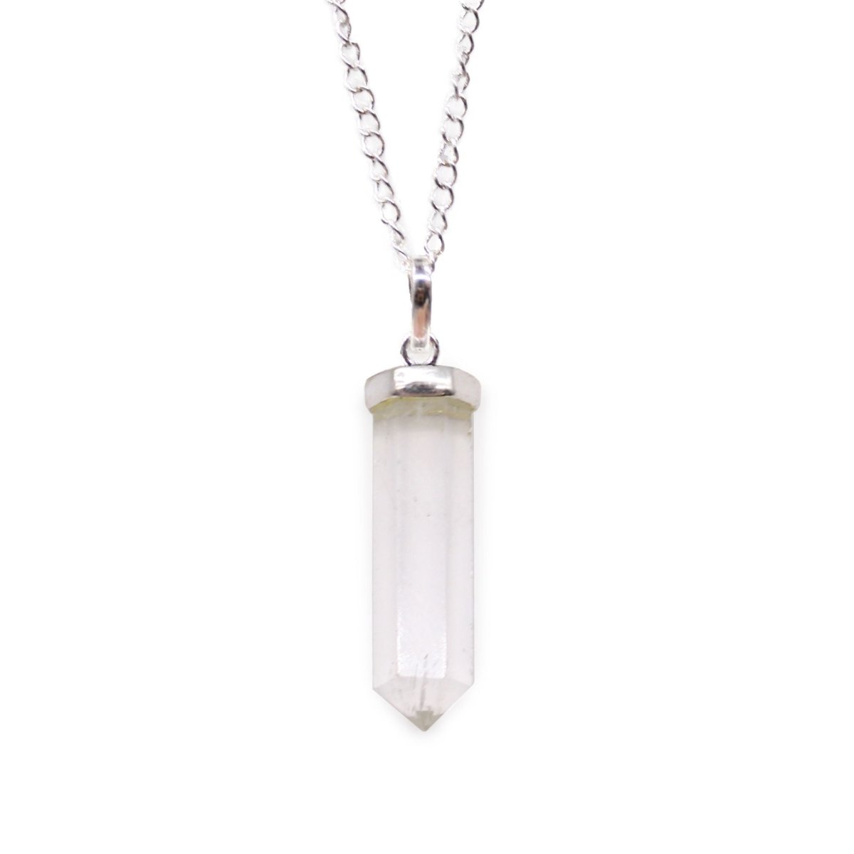 Gemstone Classic Point Pendant - Rock Quartz - Talen