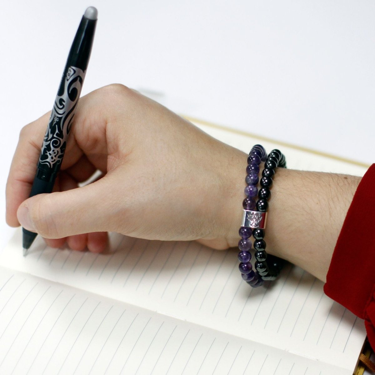 Magnetic Gemstone Bracelet - Amethyst - Talen