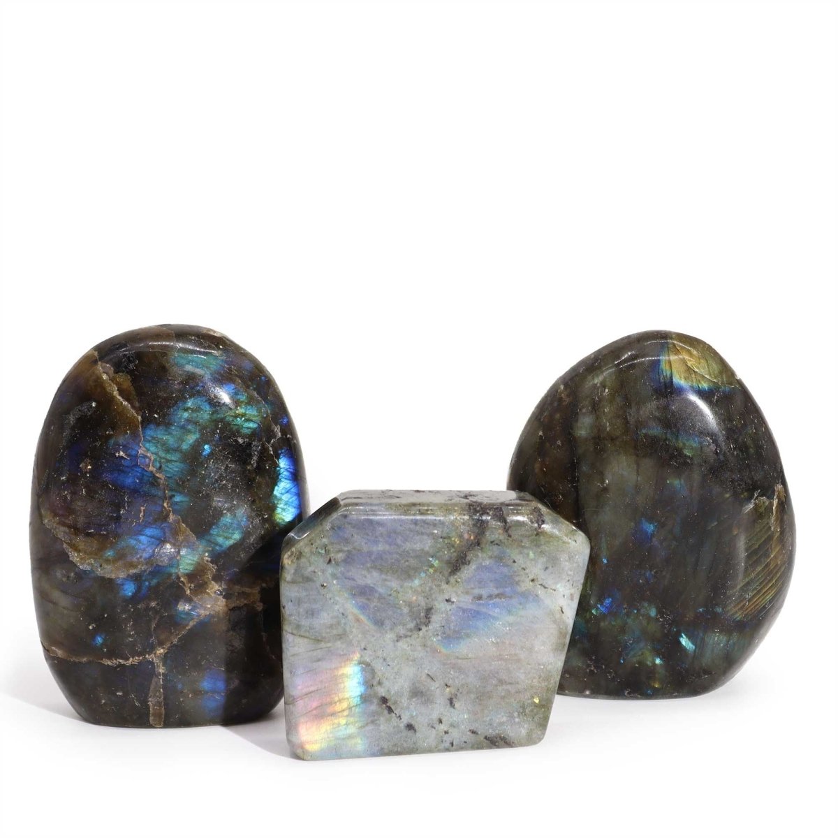 Mistica Pietra Tomba Labradorite Madagascar 1pezzo - Aureth