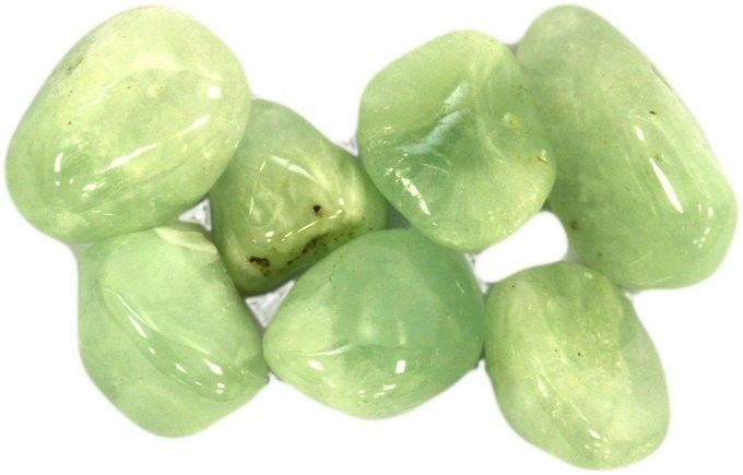 Pacco di 24 pietre Prehnite di qualità A - Aureth