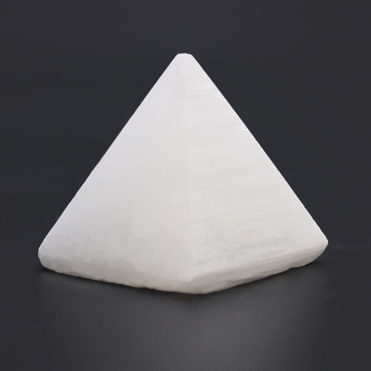 Piramide di Selenite - 5 cm - Aureth