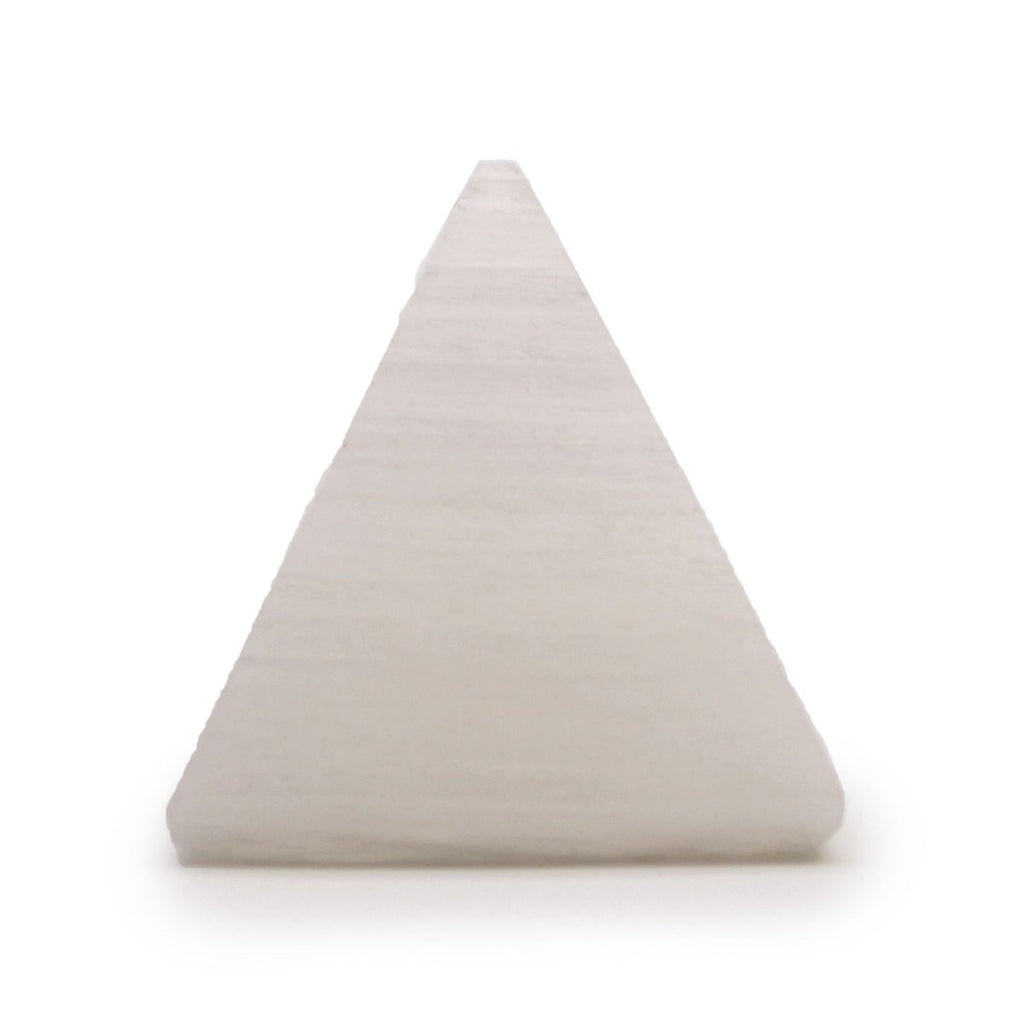 Piramide di Selenite - 5 cm - Aureth