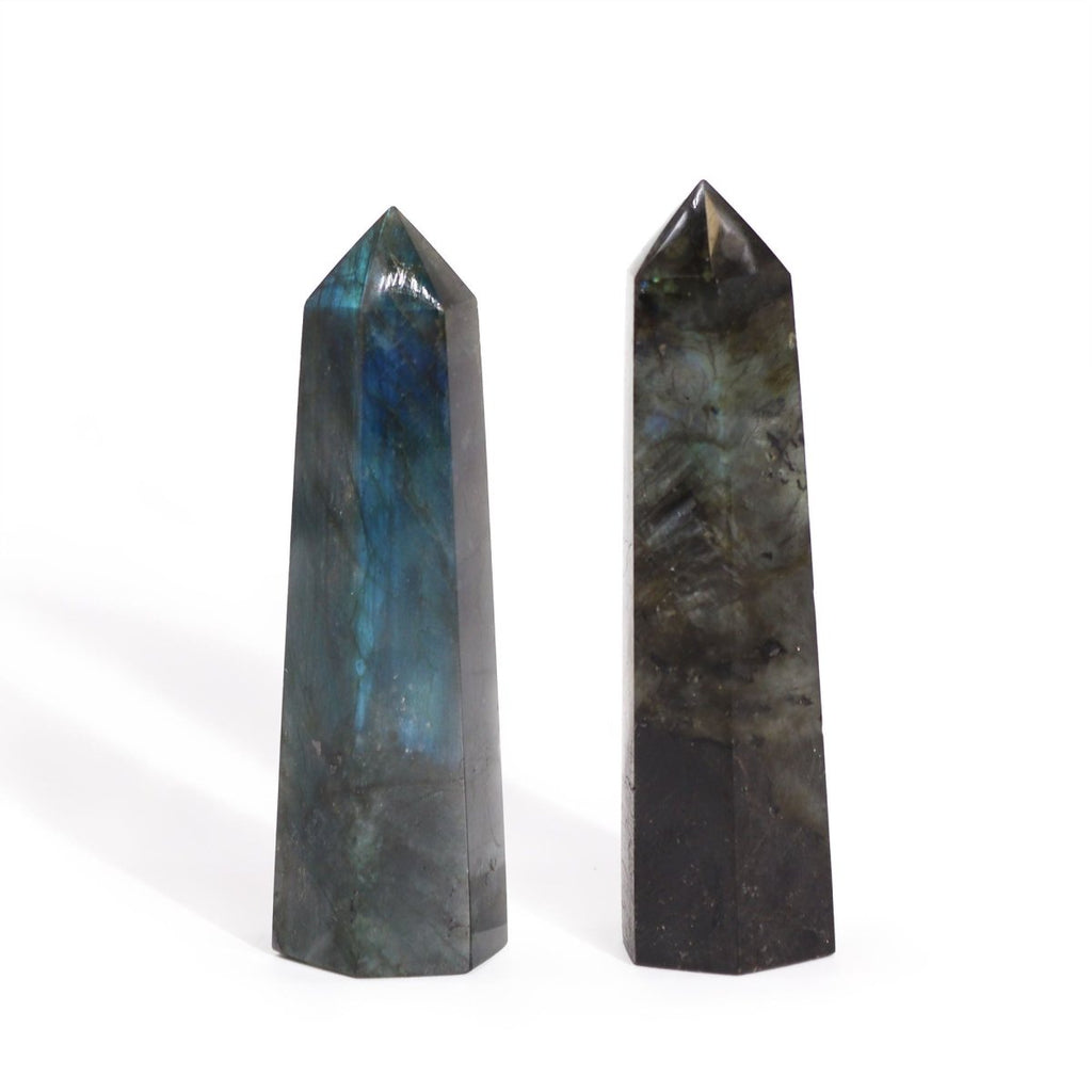 Punta Cristallo Labradorite del Madagascar 50 - 65g - Talen