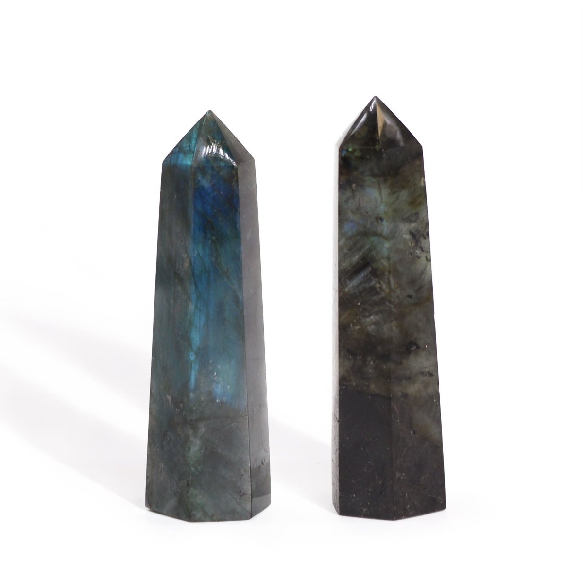 Punta Cristallo Labradorite del Madagascar 50 - 65g - Talen