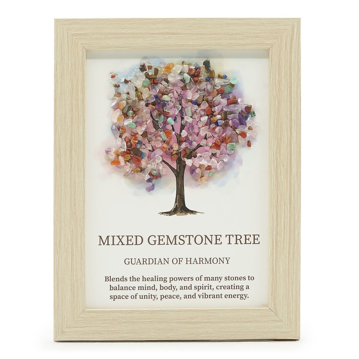 Quadro Albero della Vita in Gemme 20x14.7x1cm - Aureth