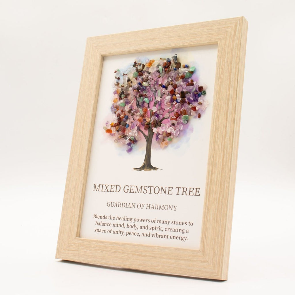 Quadro Albero della Vita in Gemme 20x14.7x1cm - Aureth