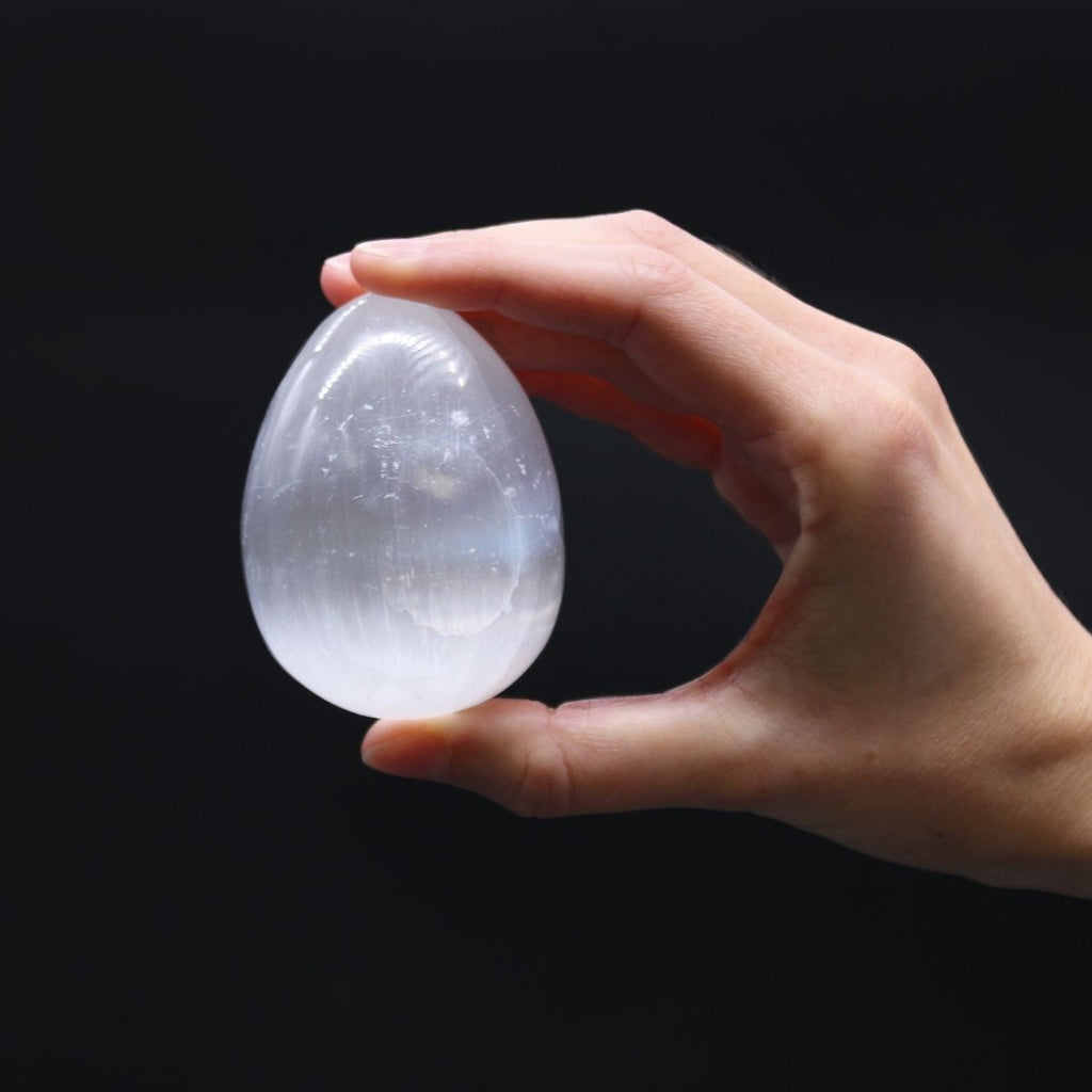 Selenite Egg - 5 - 6 cm - Talen