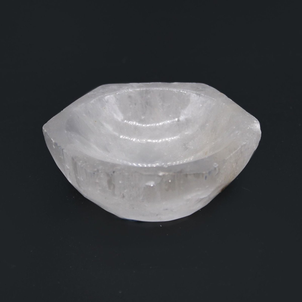 Selenite Hex Bowl - 6cm - Talen