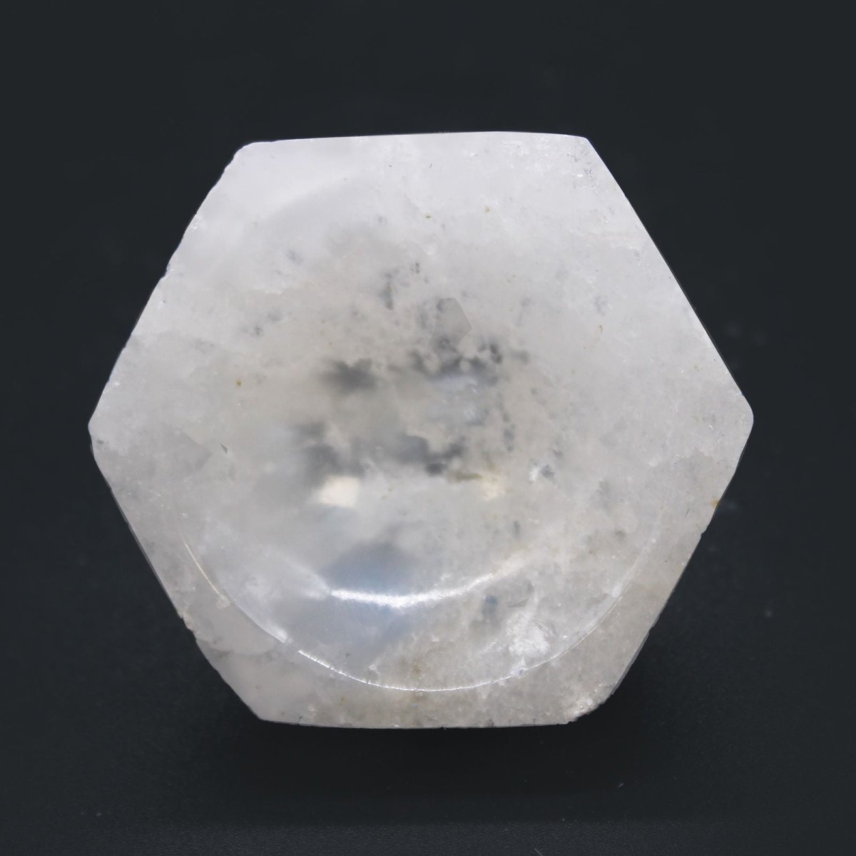 Selenite Hex Bowl - 6cm - Talen