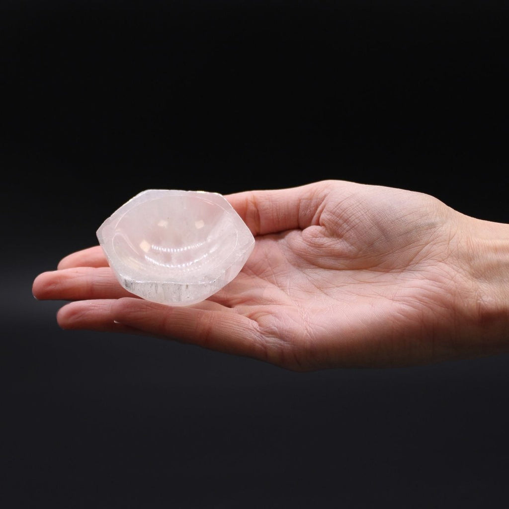 Selenite Hex Bowl - 6cm - Talen