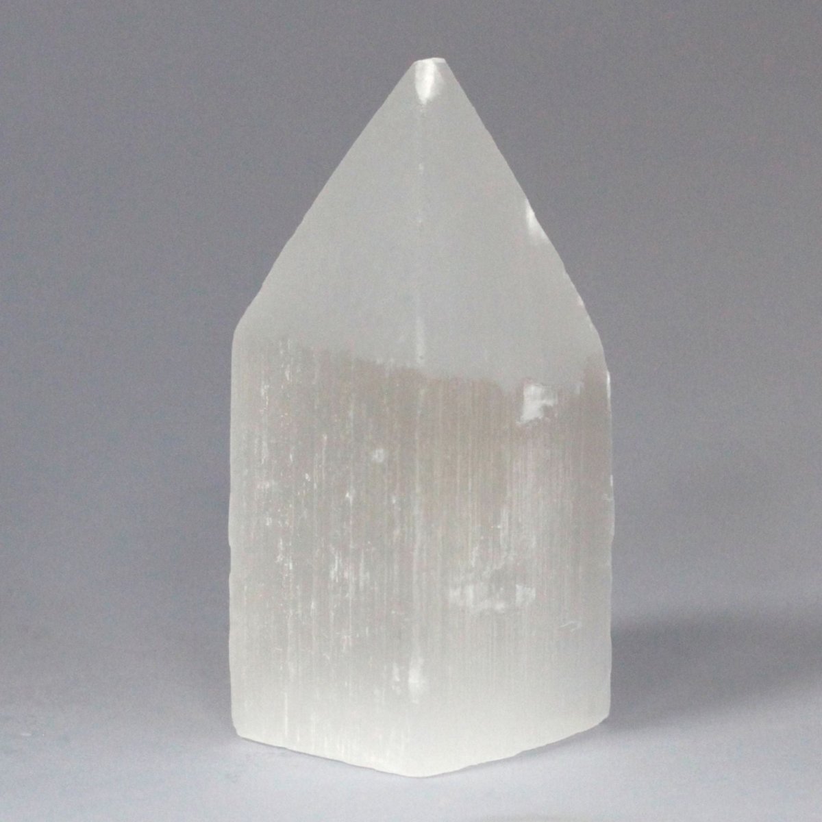 Selenite Pencil Point Tower - 10 cm - Talen