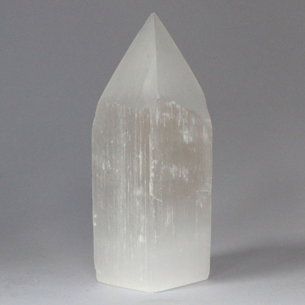 Selenite Pencil Point Tower - 15 cm - Talen