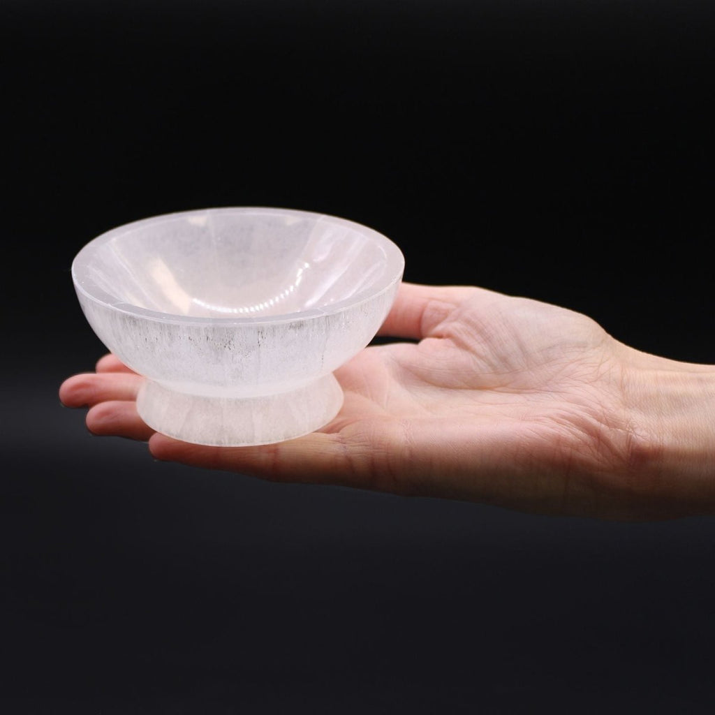 Selenite Ritual Bowl - 10cm - Talen