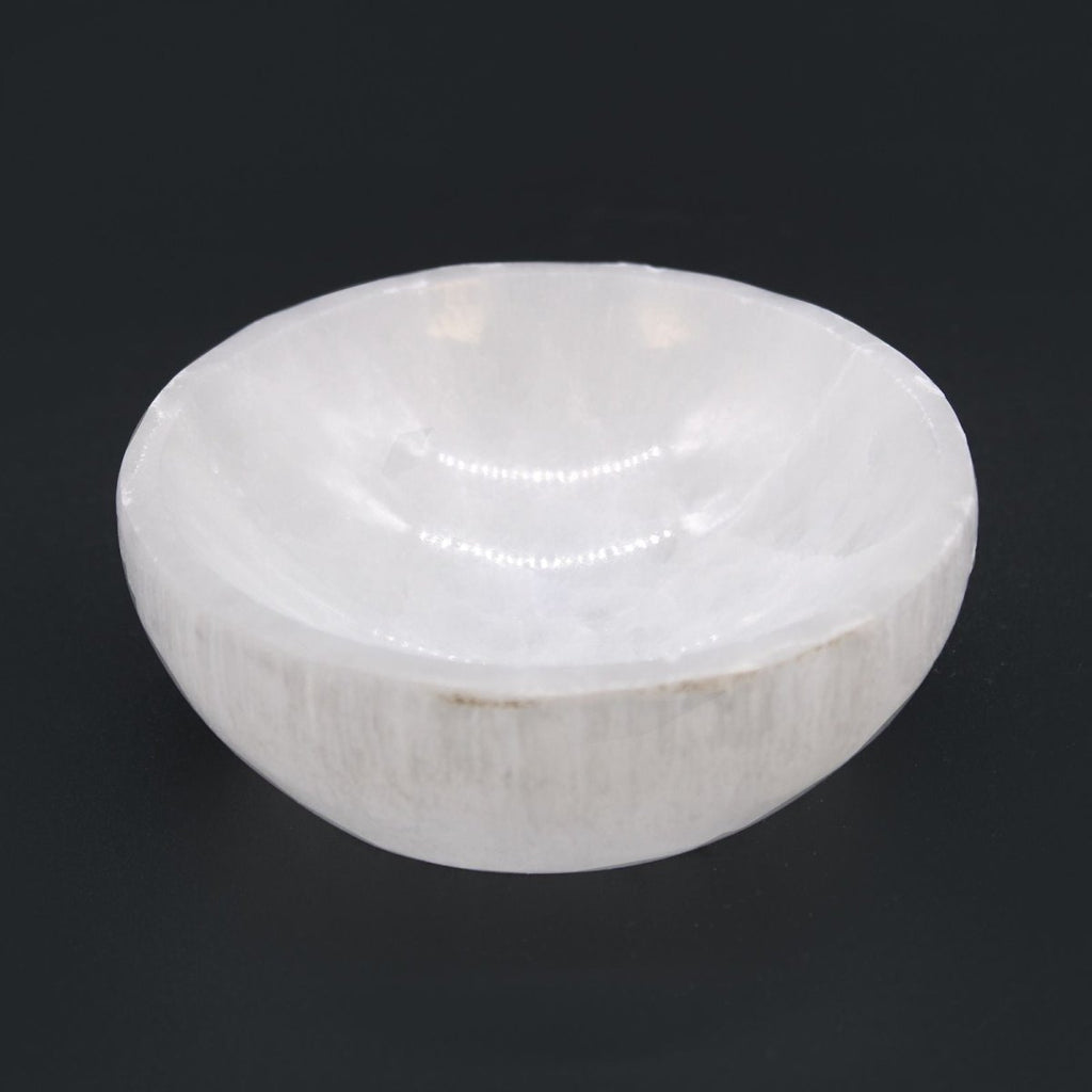 Selenite Round Bowl - 10cm - Talen