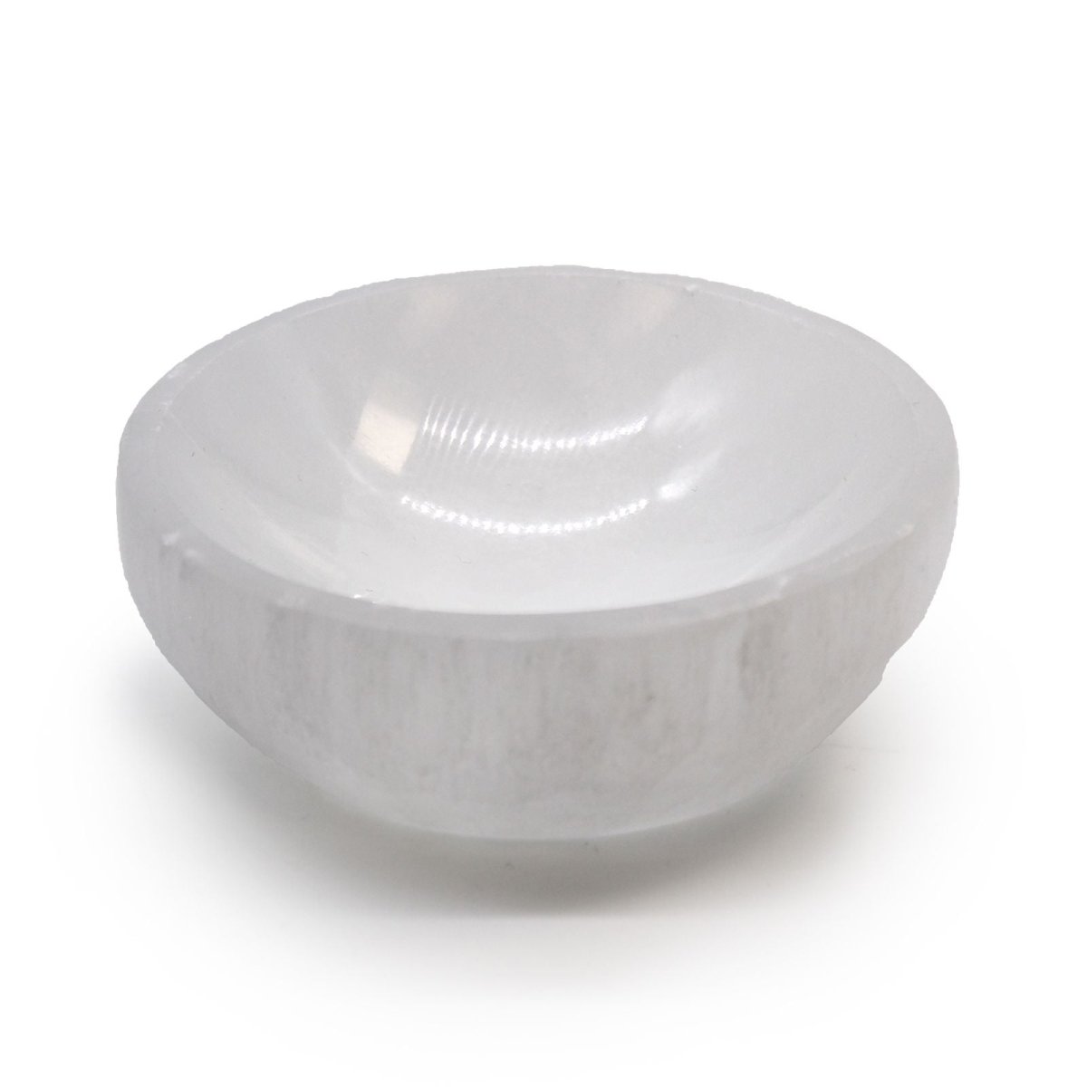 Selenite Round Bowl - 10cm - Talen