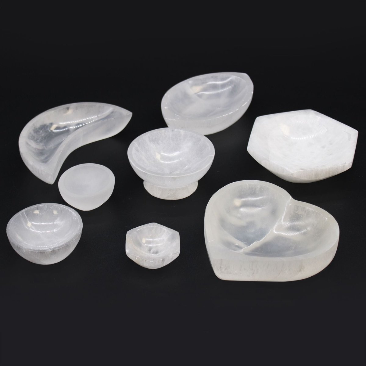 Selenite Round Bowl - 15cm - Talen