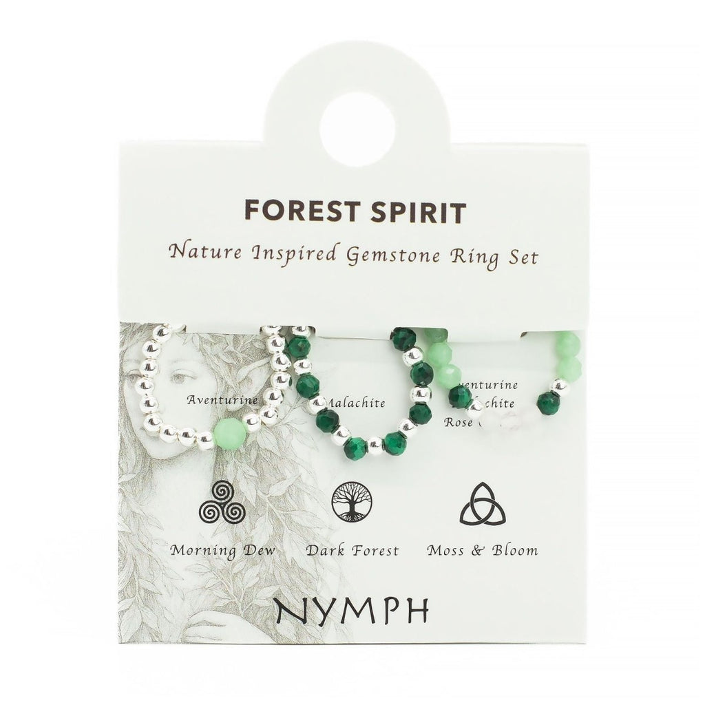 Set Anelli Nymph Spirit - Spirito della Foresta - Aureth