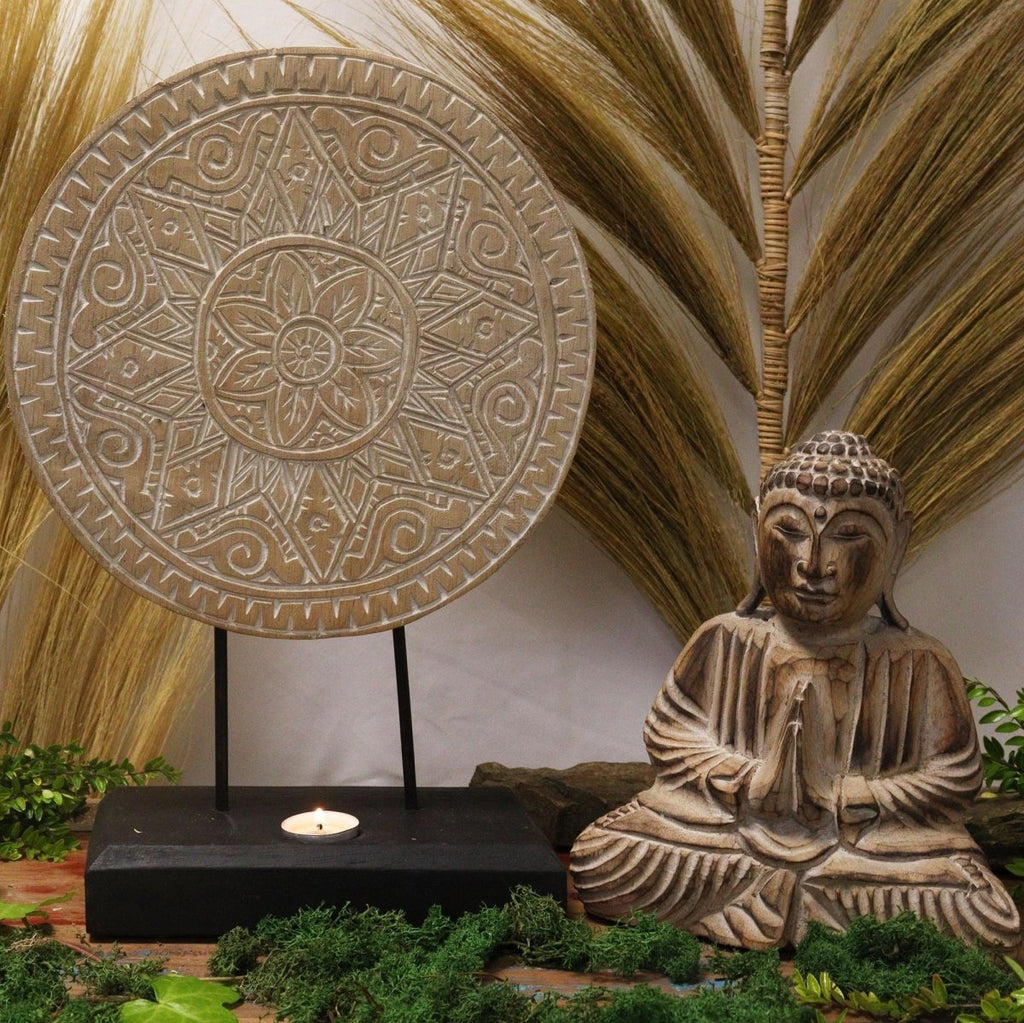 Set Buddha Feng Shui Mandala Classico Naturale - Aureth