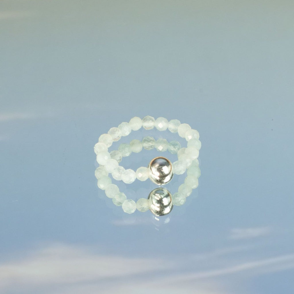 Set di Anelli Nymph Spirit - Tramonto sul Mare - Aureth