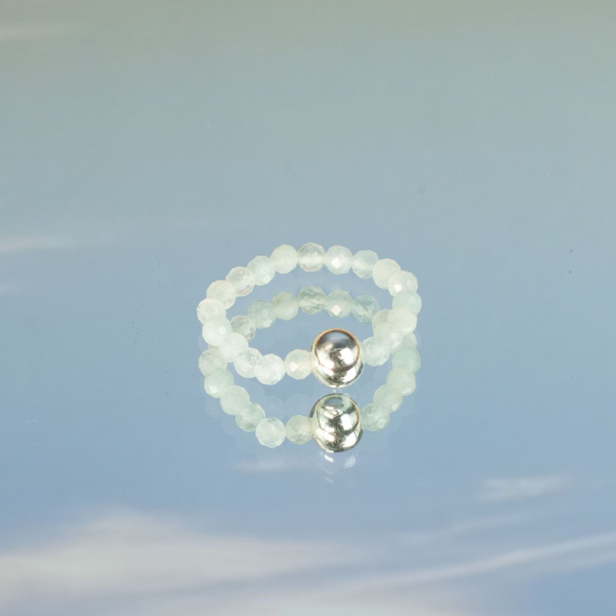 Set di Anelli Nymph Spirit - Tramonto sul Mare - Aureth