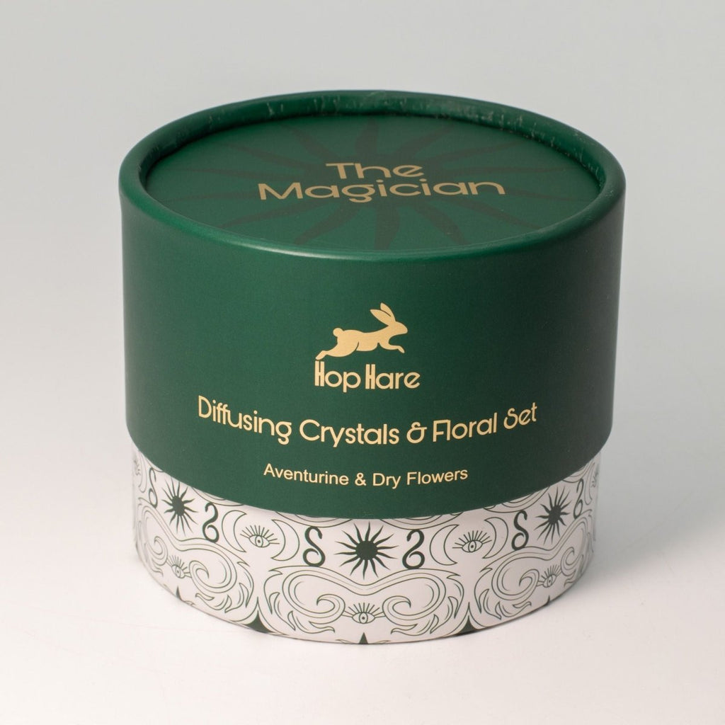 Set Diffusore Cristalli e Fiori - Il Mago - Aureth