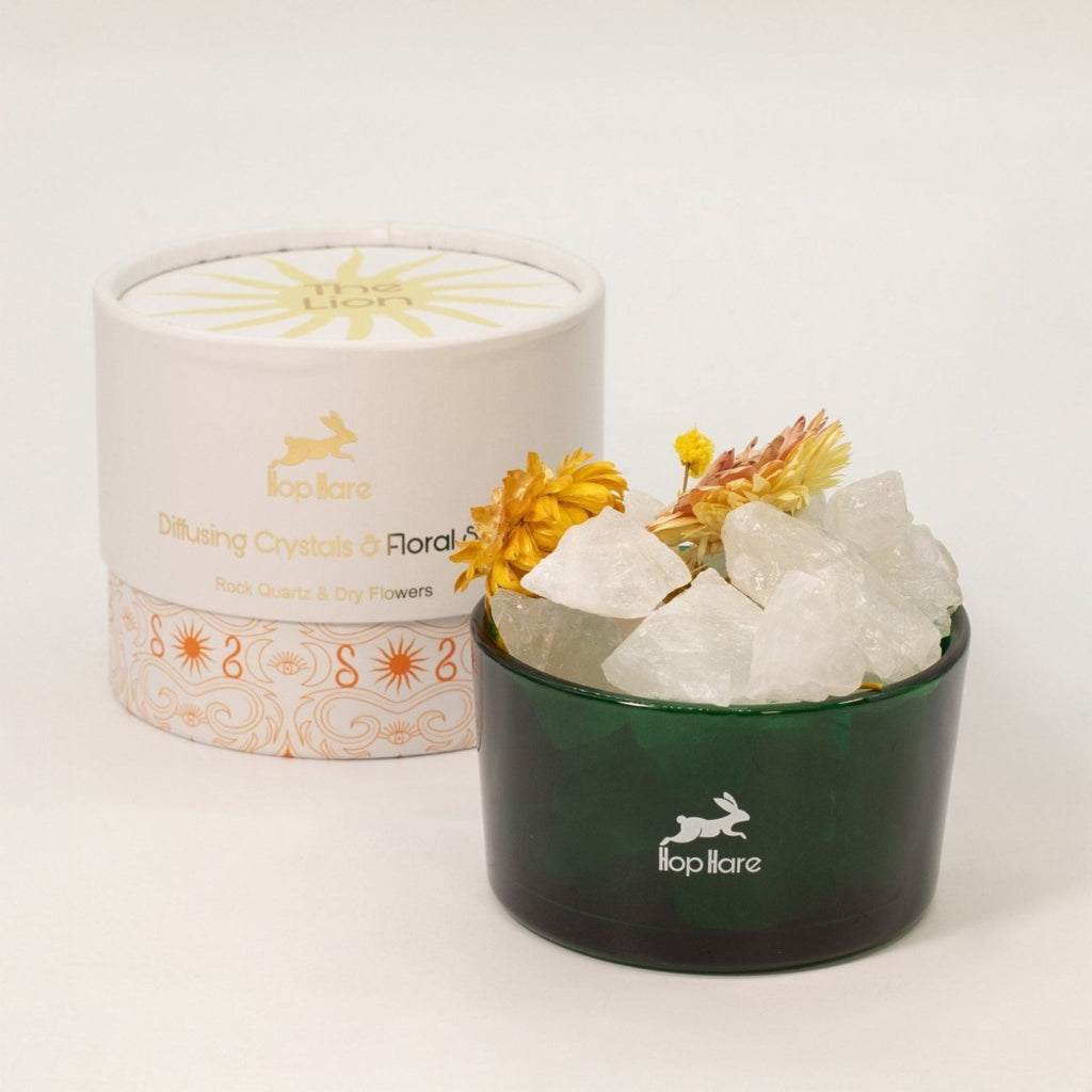 Set Diffusore Cristalli e Fiori - The Lion - Aureth