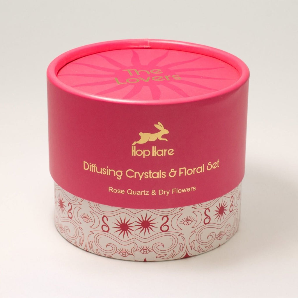 Set Diffusore Cristalli e Fiori - The Lovers - Aureth