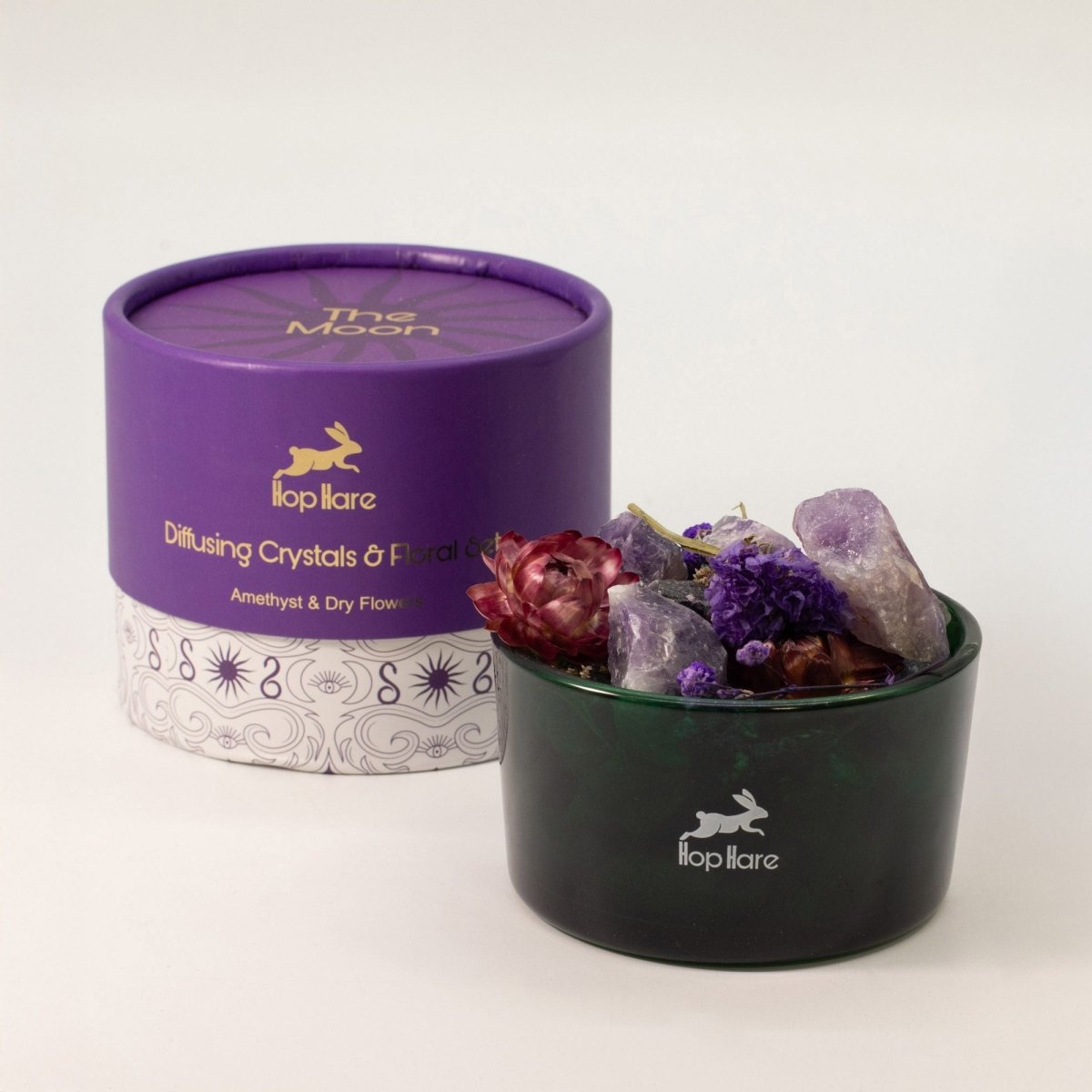 Set Diffusore Cristalli e Fiori - The Moon - Aureth