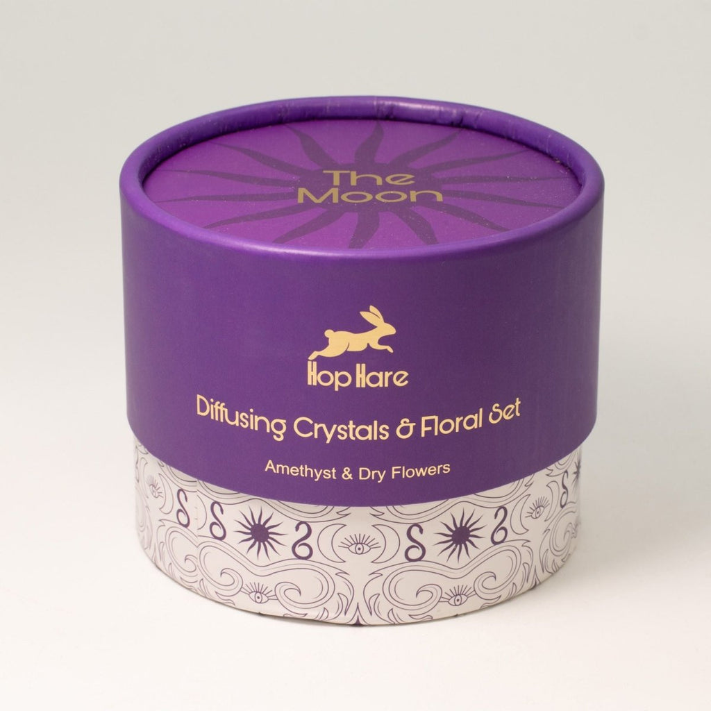 Set Diffusore Cristalli e Fiori - The Moon - Aureth