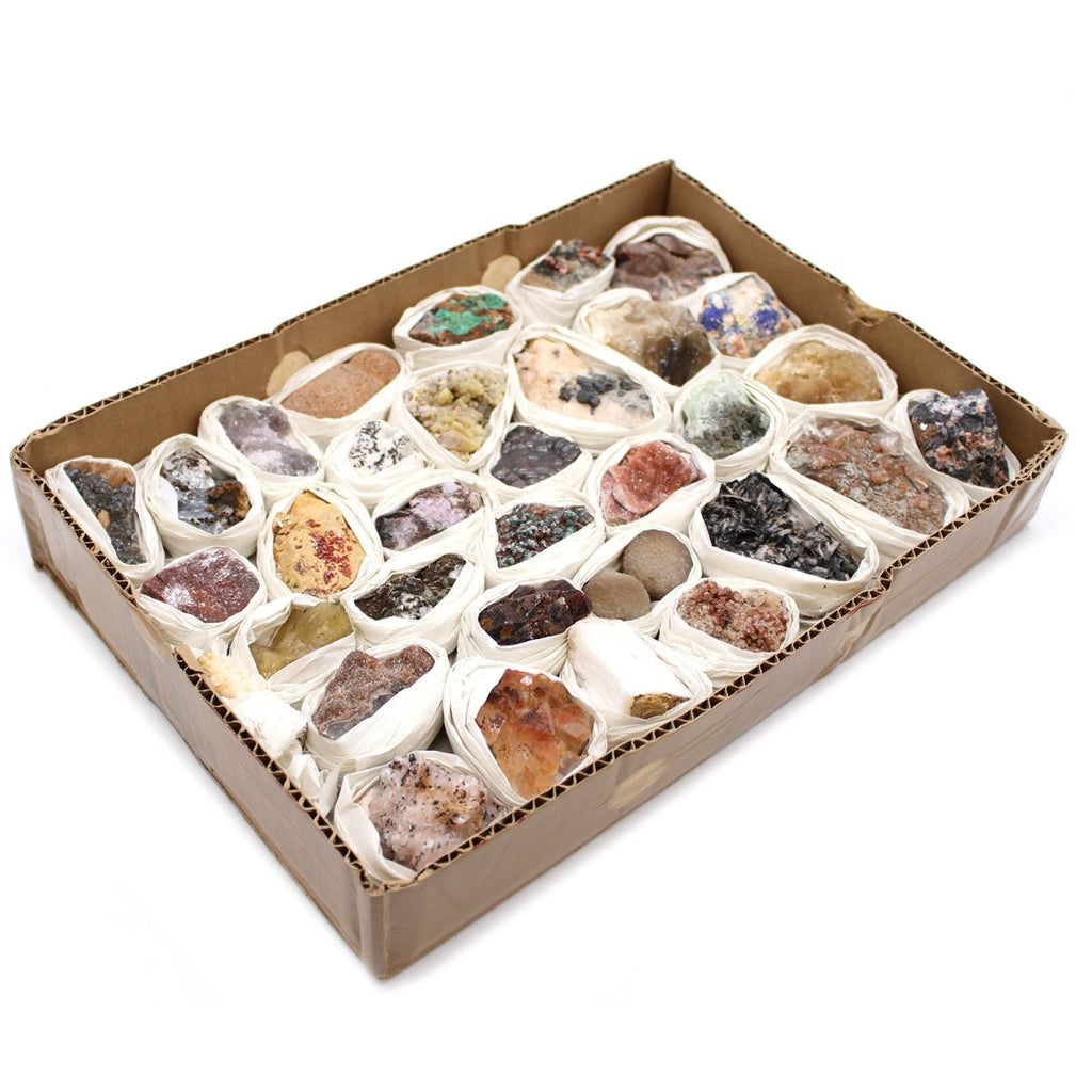 Set Minerali Misti - Circa 24 Pezzi - Aureth