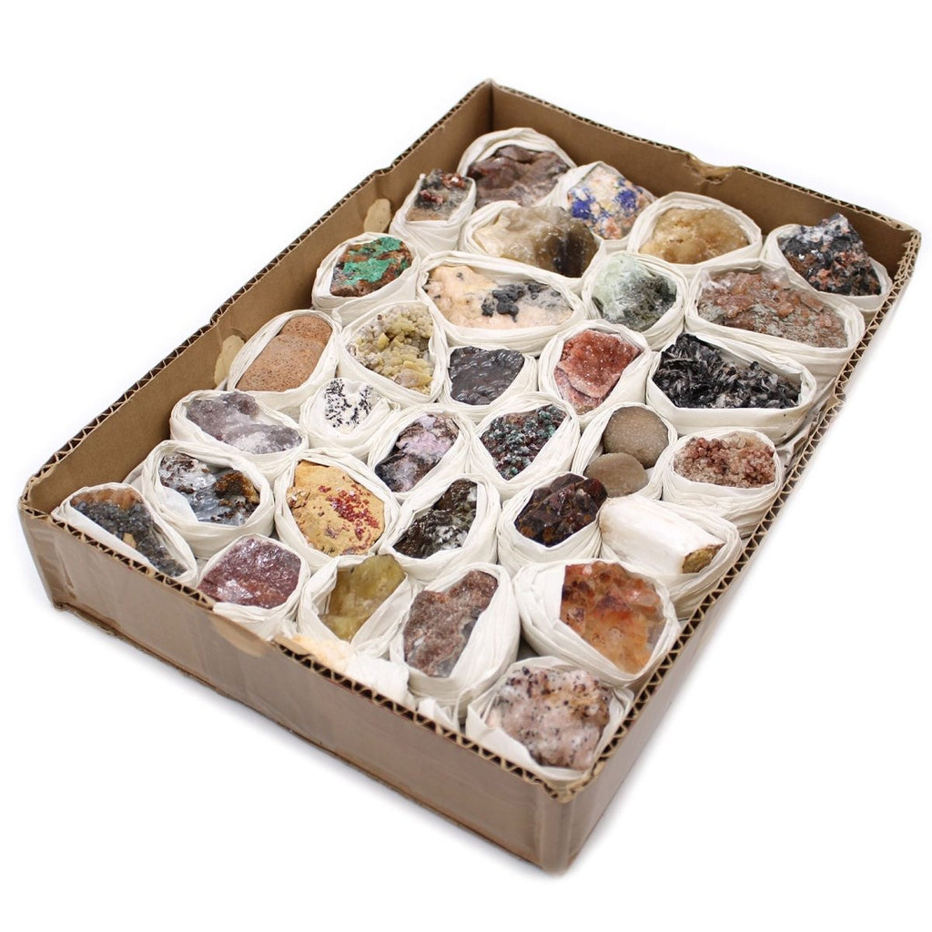 Set Minerali Misti - Circa 24 Pezzi - Aureth