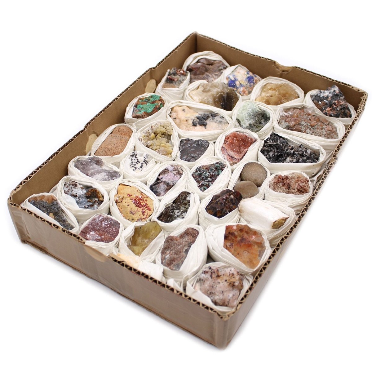 Set Minerali Misti - Circa 24 Pezzi - Aureth