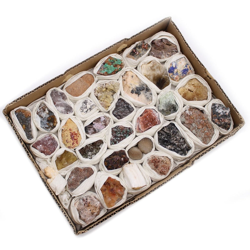 Set Minerali Misti - Circa 24 Pezzi - Aureth